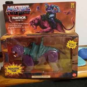 Masters of the Universe Origins Panthor Action Figure NEW IN BOX. Collectors Edi